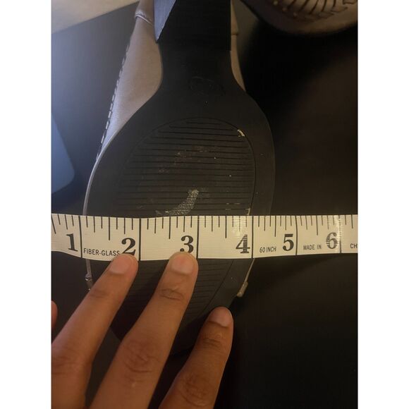 Daisy Fuentes Women's Acha Cutout Peep Toe Booties in Warm White Size 6 - Picture 8 of 8